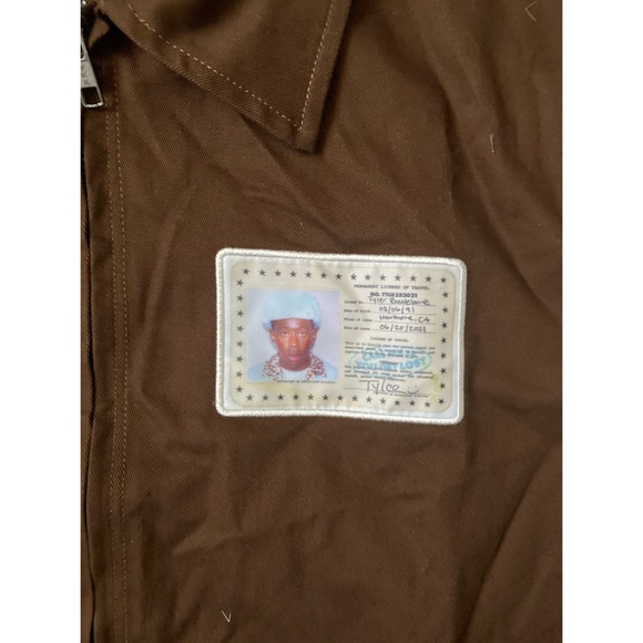 RARE! Tyler The Creator Call Me If YouGet Lost tour Golf work jacket - Picture 4 of 5